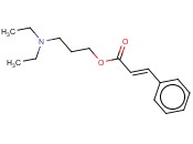 <span class='lighter'>肉桂酸</span> 3-(<span class='lighter'>二</span>乙基<span class='lighter'>氨基</span>)丙酯