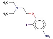 4-[2-(DIETHYLAMINO)ETHOXY]-<span class='lighter'>3-IODOANILINE</span>