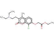 2-[8-<span class='lighter'>氯</span>-3-(2-<span class='lighter'>二</span>乙基氨基乙基)-4-甲基-2-氧代<span class='lighter'>苯</span>并吡喃-7-基]氧乙酸乙<span class='lighter'>酯</span>