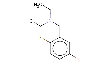 N,N-DIETHYL 5-BROMO-2-<span class='lighter'>FLUOROBENZYLAMINE</span>