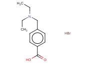 4-((DIETHYLAMINO)METHYL)BENZOIC ACID <span class='lighter'>HYDROBROMIDE</span>