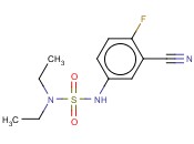 5-[(DIETHYLSULFAMOYL)AMINO]-<span class='lighter'>2-FLUOROBENZONITRILE</span>