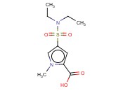 4-(DIETHYLSULFAMOYL)-1-<span class='lighter'>METHYLPYRROLE</span>-2-CARBOXYLIC ACID