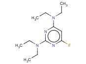 2,4-双(二乙<span class='lighter'>氨基</span>)-6-氟<span class='lighter'>嘧啶</span>