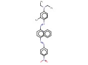 N,N-DIETHYL-4-[[4-[(P-NITROPHENYL)<span class='lighter'>AZO</span>]-1-NAPHTHYL]<span class='lighter'>AZO</span>]-M-TOLUIDINE