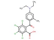 2,3,4,5-四<span class='lighter'>氯</span>-6-[4-(二乙胺基)-2-<span class='lighter'>甲基</span><span class='lighter'>苯</span><span class='lighter'>甲</span><span class='lighter'>酰</span>]苯甲酸