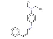 N-CINNAMYLIDENE-N',N'-DIETHYL-1,4-<span class='lighter'>PHENYLENEDIAMINE</span>