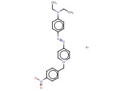 1-(4-硝基<span class='lighter'>苯基</span>)-4-(4-二<span class='lighter'>乙</span>氨基苯偶氮<span class='lighter'>基</span>)<span class='lighter'>溴</span><span class='lighter'>化</span>吡啶