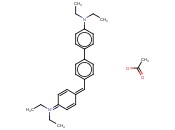 N-[4-[[4-(<span class='lighter'>二</span><span class='lighter'>乙</span><span class='lighter'>氨基</span>)苯基]<span class='lighter'>苯</span><span class='lighter'>亚</span><span class='lighter'>甲基</span>]-2,5-环己<span class='lighter'>二</span>烯-1-基亚基]-N-乙基<span class='lighter'>乙</span>铵乙酸盐