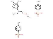 N(4-乙基-N-2-甲氧基乙基)-2-甲基-<span class='lighter'>对</span>苯二<span class='lighter'>胺</span>-双(<span class='lighter'>对</span>-甲基苯磺酸)盐