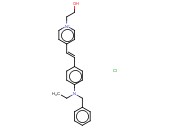 4-[2-[4-[<span class='lighter'>乙基</span>(<span class='lighter'>苯基</span>甲基)氨基]<span class='lighter'>苯基</span>]乙烯基]-1-(2-羟<span class='lighter'>乙基</span>)吡啶<span class='lighter'>氯化</span>物