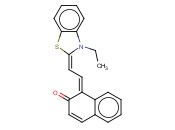 1-[[3-乙基-2(3H)-<span class='lighter'>苯</span><span class='lighter'>并</span><span class='lighter'>噻唑</span>亚基]亚乙基]-2(1H)-萘酮