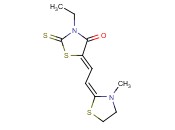 3-乙基-5-[2-(3-<span class='lighter'>甲基</span>-<span class='lighter'>噻唑</span>-2-亚基)-亚乙基]-2-硫代-<span class='lighter'>噻唑</span>-4-酮