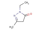 1-ETHYL-3-METHYL-4,5-DIHYDRO-1H-PYRAZOL-5-ONE