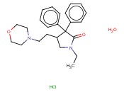1-乙基-3,3-二苯基-4-[2-(4-吗啉基)乙基]-2-吡咯烷酮<span class='lighter'>盐酸盐</span><span class='lighter'>一水合物</span>