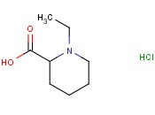 1-ETHYL-<span class='lighter'>PIPERIDINE-2-CARBOXYLIC</span> ACID HYDROCHLORIDE