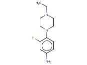 4-(4-ETHYLPIPERAZIN-1-YL)-3-<span class='lighter'>FLUOROANILINE</span>