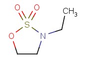 <span class='lighter'>1,2,3</span>-OXATHIAZOLIDINE,3-ETHYL-,2,2-DIOXIDE