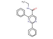 N-ETHYL-2,4-<span class='lighter'>DIPHENYL</span>-5-PYRIMIDINECARBOXAMIDE