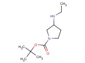 3-(<span class='lighter'>乙基</span>氨基)-1-吡咯烷甲酸<span class='lighter'>叔</span><span class='lighter'>丁</span><span class='lighter'>酯</span>