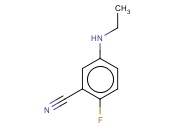 5-(ETHYLAMINO)-<span class='lighter'>2-FLUOROBENZONITRILE</span>