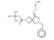 2,6-<span class='lighter'>二</span>氮杂螺[3.4]辛烷-2-羧酸酸，8-(<span class='lighter'>乙</span>氧基<span class='lighter'>亚</span><span class='lighter'>氨基</span>）-6-（苯<span class='lighter'>甲基</span>）-1,1-<span class='lighter'>二甲基</span>乙基酯