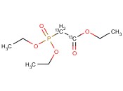 磷羧基<span class='lighter'>乙酸</span><span class='lighter'>三乙</span>酯-13C2