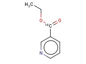 ETHYL <span class='lighter'>NICOTINATE</span>, [CARBOXYL-14C]-