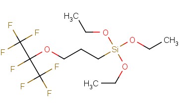 3-(七氟<span class='lighter'>异</span><span class='lighter'>丙</span><span class='lighter'>氧基</span>)丙基三乙<span class='lighter'>氧基</span>硅烷