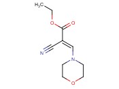 (E)-2-<span class='lighter'>CYANO-3-MORPHOLIN-4-YL-ACRYLIC</span> ACID ETHYL ESTER