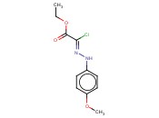 2-chloro-2-[2-(4-<span class='lighter'>methoxyphenyl</span>)hydrazinylidene], ethyl ester