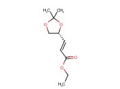 (R)-反式-3-(2,2-二甲基-1,3-二氧杂环戊烷-4-基)丙烯酸乙酯