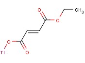 MONOETHYL MALEATE, <span class='lighter'>THALLIUM</span> SALT