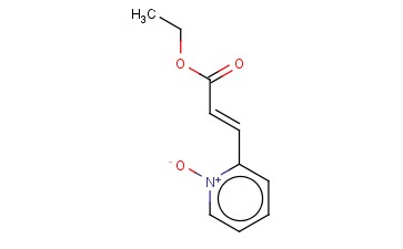 ETHYL 3-(2-PYRIDINYL)ACRYLATE, N-OXIDE