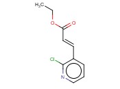 3-(2-<span class='lighter'>CHLORO</span>-PYRIDIN-3-YL)-ACRYLIC ACID ETHYL <span class='lighter'>ESTER</span>