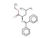<span class='lighter'>D-LEUCINE</span>, N-(DIPHENYLMETHYLENE)-, ETHYL ESTER
