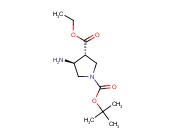 （3R，4S）-1-<span class='lighter'>叔</span>丁基-3-<span class='lighter'>乙基</span>-4-氨基吡咯烷-1,3-<span class='lighter'>二</span>羧酸<span class='lighter'>二</span>乙<span class='lighter'>酯</span>