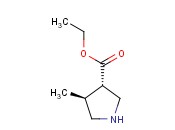(3S,4S)-ETHYL 4-METHYLPYRROLIDINE-3-CARBOXYLATE