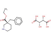 ETHYL-(R)-3-BENYZYLNIPECOTATE-D-<span class='lighter'>TARTRATE</span> SALT