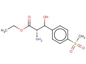 (betaS)-rel-beta-羟基-4-(<span class='lighter'>甲</span>磺<span class='lighter'>酰</span><span class='lighter'>基</span>)-D-<span class='lighter'>苯基</span>丙氨酸<span class='lighter'>乙</span>酯
