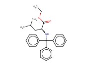 N-TRITYL-L-<span class='lighter'>LEUCINE</span> ETHYL ESTER