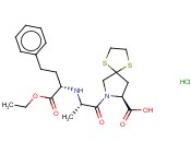 (8S-(7(R*(R*)),8R*))-7-(2-((1-(<span class='lighter'>乙</span><span class='lighter'>氧</span><span class='lighter'>羰基</span>)-3-苯基丙基)氨基)-1-<span class='lighter'>氧</span>代丙基)-1,4-二硫杂-7-氮杂螺[4.4]壬烷-8-羧酸