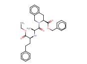 (3S)-2-[2-[[1-(乙<span class='lighter'>氧</span>羰基)-3-苯基丙基]氨基]-1-<span class='lighter'>氧</span>代丙基]-1,2,3,4-四氢-3-异喹啉羧酸<span class='lighter'>苄</span>酯马来酸盐