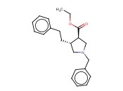 <span class='lighter'>TRANS-1-BENZYL-4-PHENETHYLPYRROLIDINE-3-CARBOXYLIC</span> ACID ETHYL <span class='lighter'>ESTER</span>