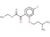 ETHYL 4-FLUORO-2-<span class='lighter'>ISO</span>-PENTOXYBENZOYLFORMATE