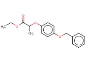 2-(4-<span class='lighter'>苄</span><span class='lighter'>氧基</span>苯<span class='lighter'>氧基</span>)丙酸乙酯