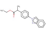 乙基 2-[4-(2H-<span class='lighter'>吲</span><span class='lighter'>唑</span>-2-基)苯基]丙酸酯