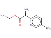 <span class='lighter'>AMINO</span>-(5-METHYL-PYRIDIN-2-YL)-<span class='lighter'>ACETIC</span> ACID ETHYL ESTER