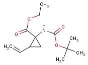 1-<span class='lighter'>叔</span><span class='lighter'>丁</span><span class='lighter'>氧</span><span class='lighter'>羰基</span><span class='lighter'>氨基</span>-2-乙烯基环丙烷甲酸乙<span class='lighter'>酯</span>