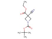 ETHYL 1-<span class='lighter'>BOC-3-CYANOAZETIDINE-3-CARBOXYLATE</span>
